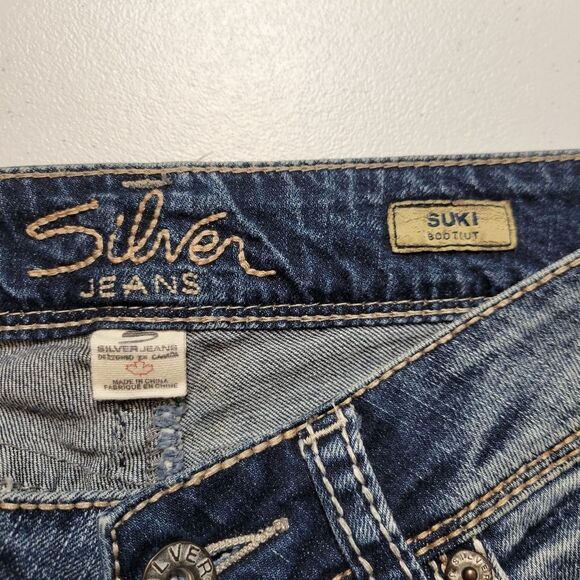 Silver Suki Bootcut Women's Size W28 / L32 - Picture 7 of 12